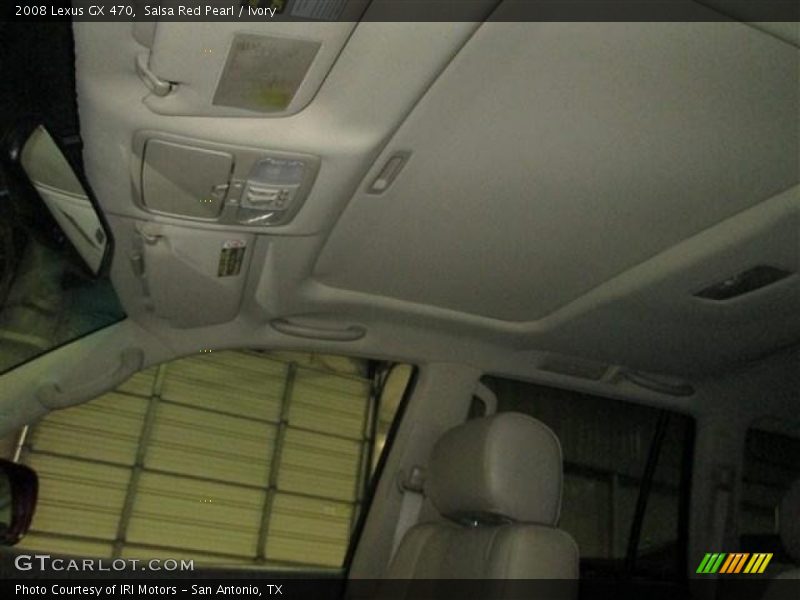 Salsa Red Pearl / Ivory 2008 Lexus GX 470