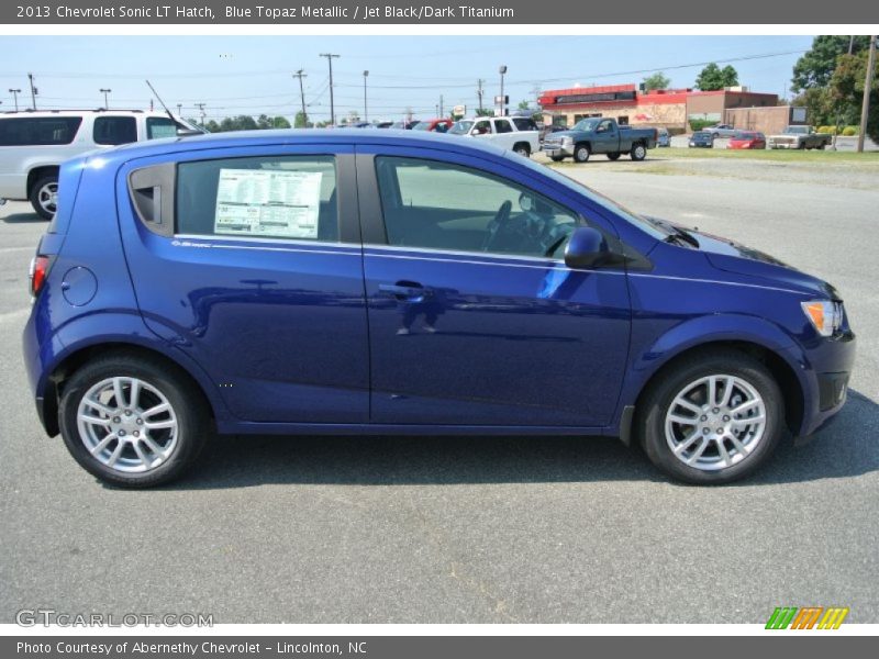 2013 Sonic LT Hatch Blue Topaz Metallic
