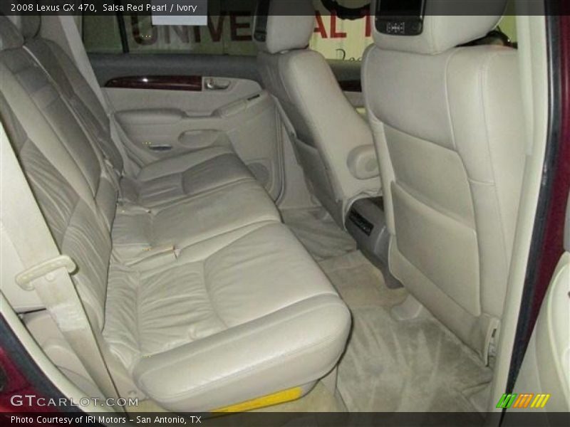 Salsa Red Pearl / Ivory 2008 Lexus GX 470