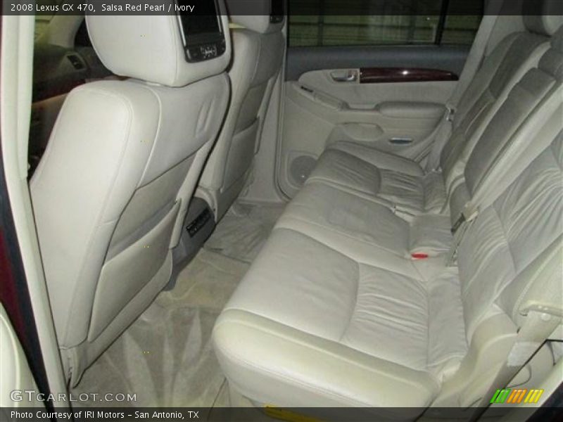 Salsa Red Pearl / Ivory 2008 Lexus GX 470