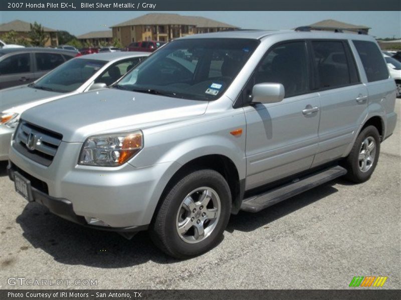 Billet Silver Metallic / Gray 2007 Honda Pilot EX-L