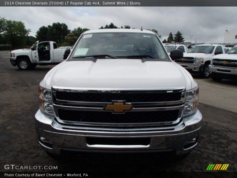 Summit White / Ebony 2014 Chevrolet Silverado 2500HD LT Regular Cab 4x4