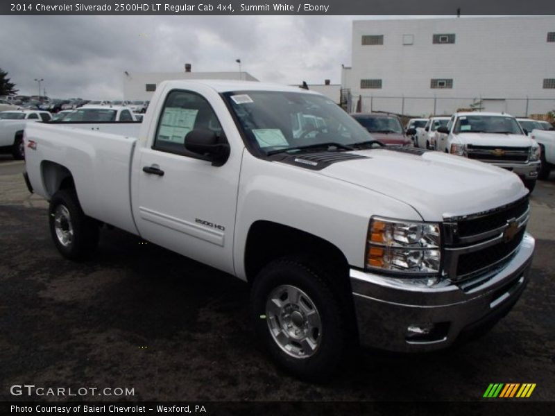 Summit White / Ebony 2014 Chevrolet Silverado 2500HD LT Regular Cab 4x4