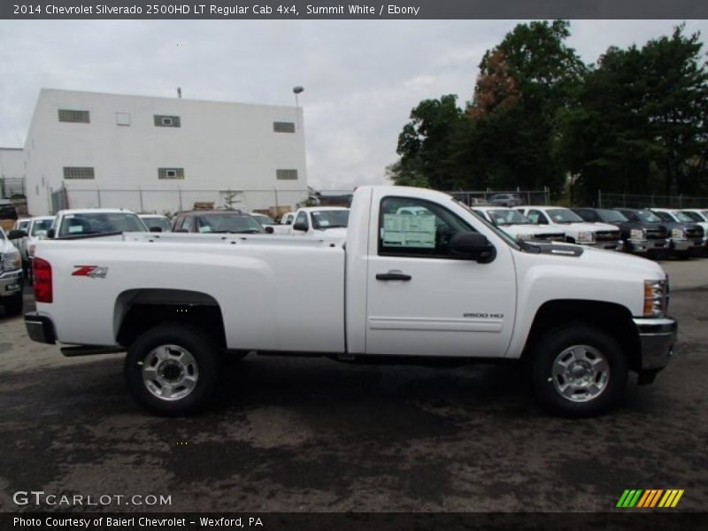Summit White / Ebony 2014 Chevrolet Silverado 2500HD LT Regular Cab 4x4