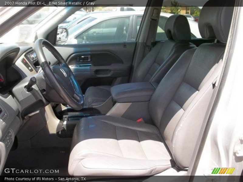 Billet Silver Metallic / Gray 2007 Honda Pilot EX-L