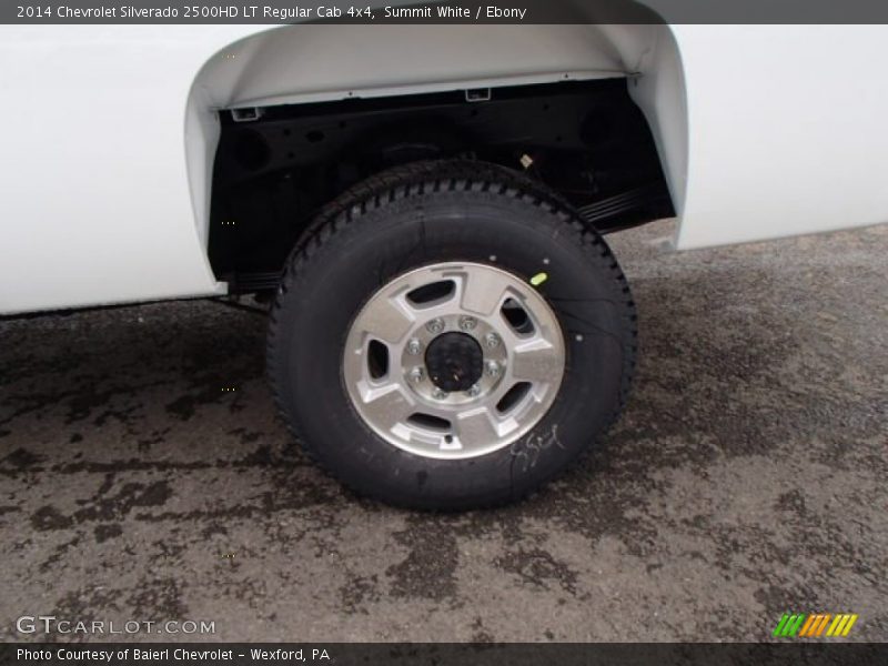 Summit White / Ebony 2014 Chevrolet Silverado 2500HD LT Regular Cab 4x4