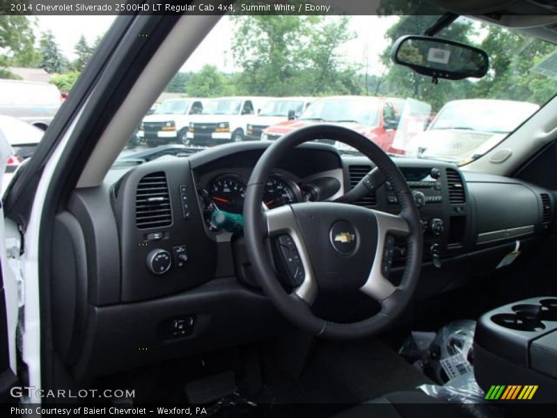 Summit White / Ebony 2014 Chevrolet Silverado 2500HD LT Regular Cab 4x4