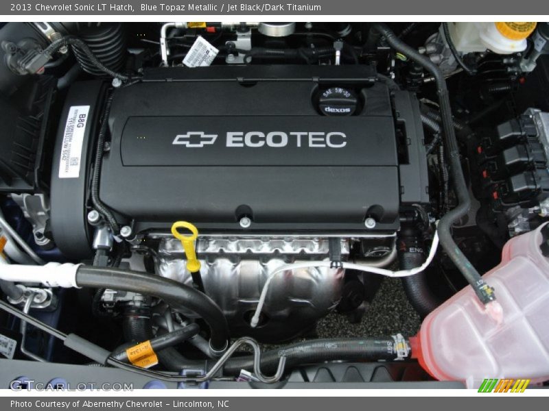  2013 Sonic LT Hatch Engine - 1.8 Liter DOHC 16-Valve ECOTEC 4 Cylinder