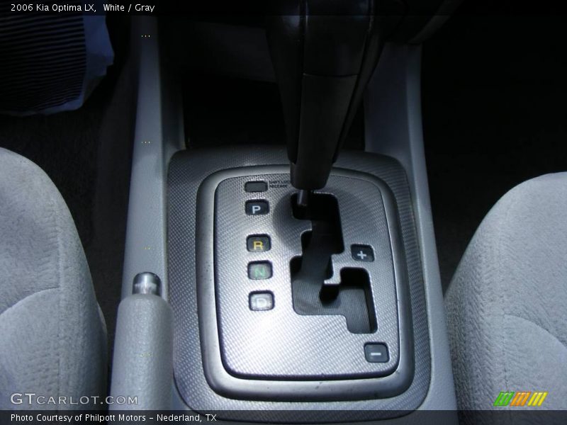 White / Gray 2006 Kia Optima LX