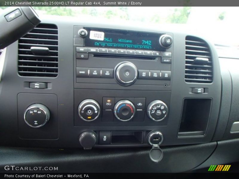 Summit White / Ebony 2014 Chevrolet Silverado 2500HD LT Regular Cab 4x4