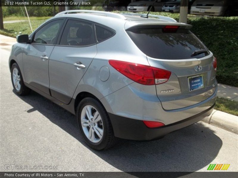 Graphite Gray / Black 2012 Hyundai Tucson GLS