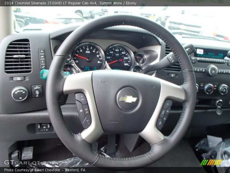 Summit White / Ebony 2014 Chevrolet Silverado 2500HD LT Regular Cab 4x4