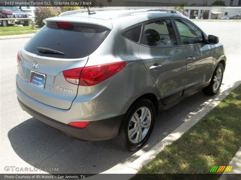 Graphite Gray / Black 2012 Hyundai Tucson GLS