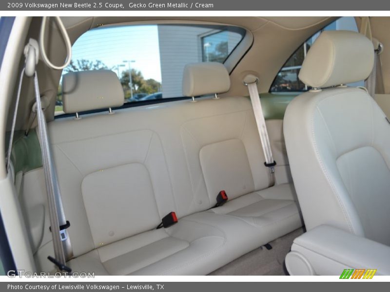 Gecko Green Metallic / Cream 2009 Volkswagen New Beetle 2.5 Coupe