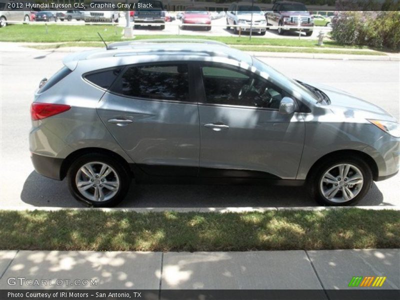 Graphite Gray / Black 2012 Hyundai Tucson GLS