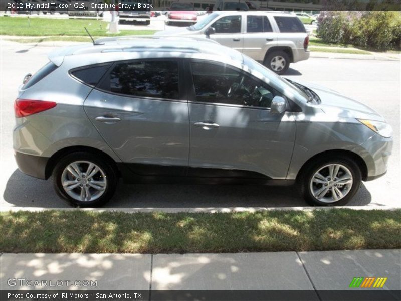 Graphite Gray / Black 2012 Hyundai Tucson GLS