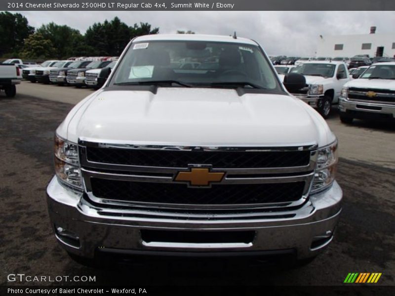 Summit White / Ebony 2014 Chevrolet Silverado 2500HD LT Regular Cab 4x4