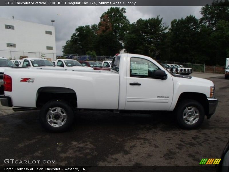 Summit White / Ebony 2014 Chevrolet Silverado 2500HD LT Regular Cab 4x4
