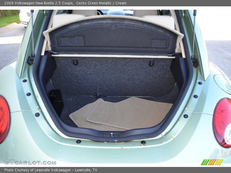 Gecko Green Metallic / Cream 2009 Volkswagen New Beetle 2.5 Coupe