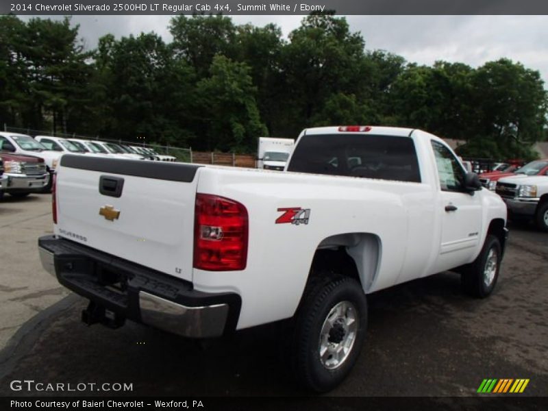 Summit White / Ebony 2014 Chevrolet Silverado 2500HD LT Regular Cab 4x4