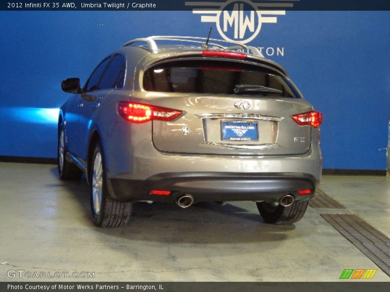 Umbria Twilight / Graphite 2012 Infiniti FX 35 AWD