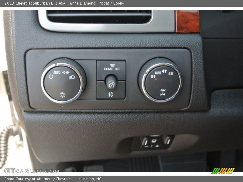 White Diamond Tricoat / Ebony 2013 Chevrolet Suburban LTZ 4x4