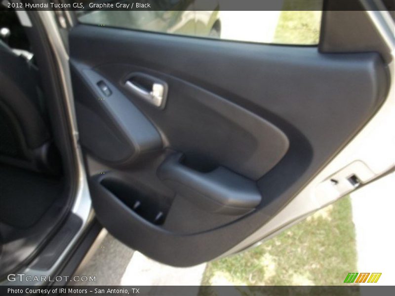 Graphite Gray / Black 2012 Hyundai Tucson GLS