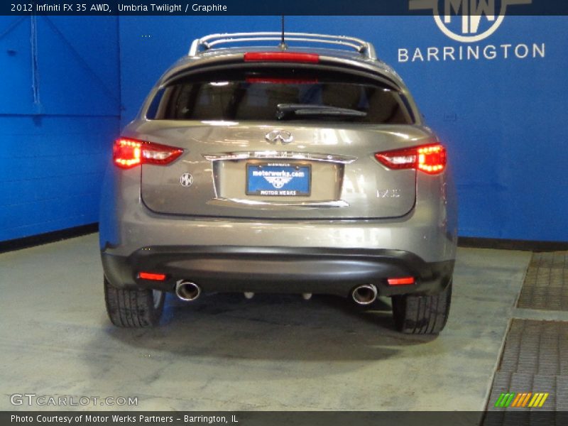 Umbria Twilight / Graphite 2012 Infiniti FX 35 AWD