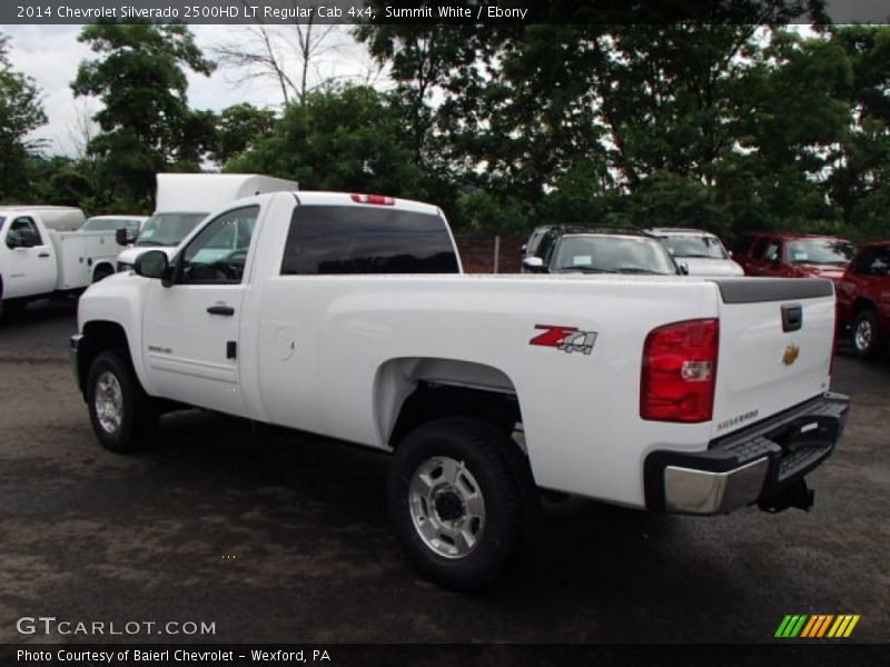 Summit White / Ebony 2014 Chevrolet Silverado 2500HD LT Regular Cab 4x4