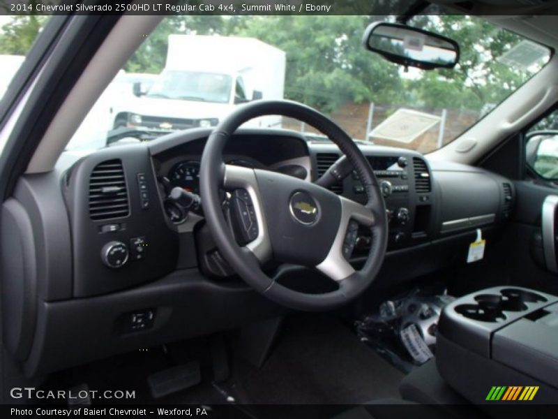 Summit White / Ebony 2014 Chevrolet Silverado 2500HD LT Regular Cab 4x4