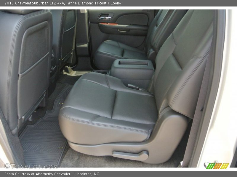 White Diamond Tricoat / Ebony 2013 Chevrolet Suburban LTZ 4x4