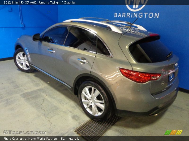 Umbria Twilight / Graphite 2012 Infiniti FX 35 AWD