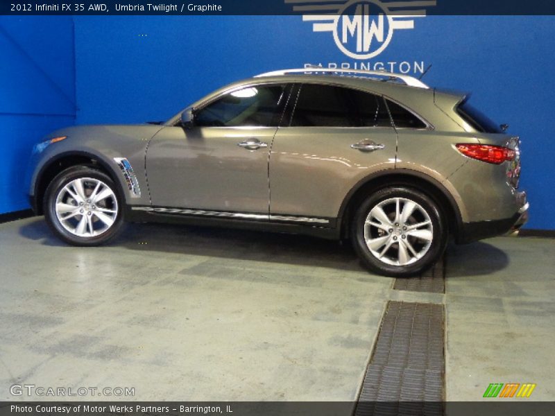 Umbria Twilight / Graphite 2012 Infiniti FX 35 AWD