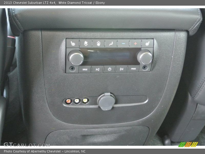 White Diamond Tricoat / Ebony 2013 Chevrolet Suburban LTZ 4x4