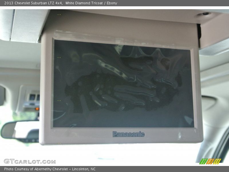 White Diamond Tricoat / Ebony 2013 Chevrolet Suburban LTZ 4x4