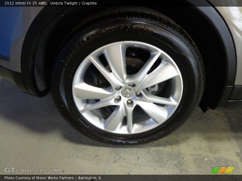 Umbria Twilight / Graphite 2012 Infiniti FX 35 AWD