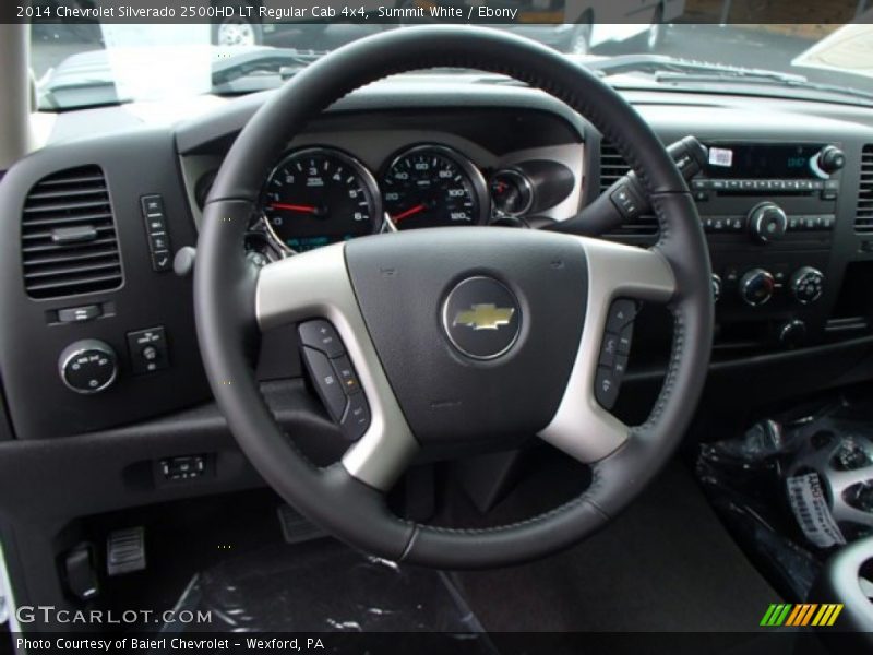 Summit White / Ebony 2014 Chevrolet Silverado 2500HD LT Regular Cab 4x4