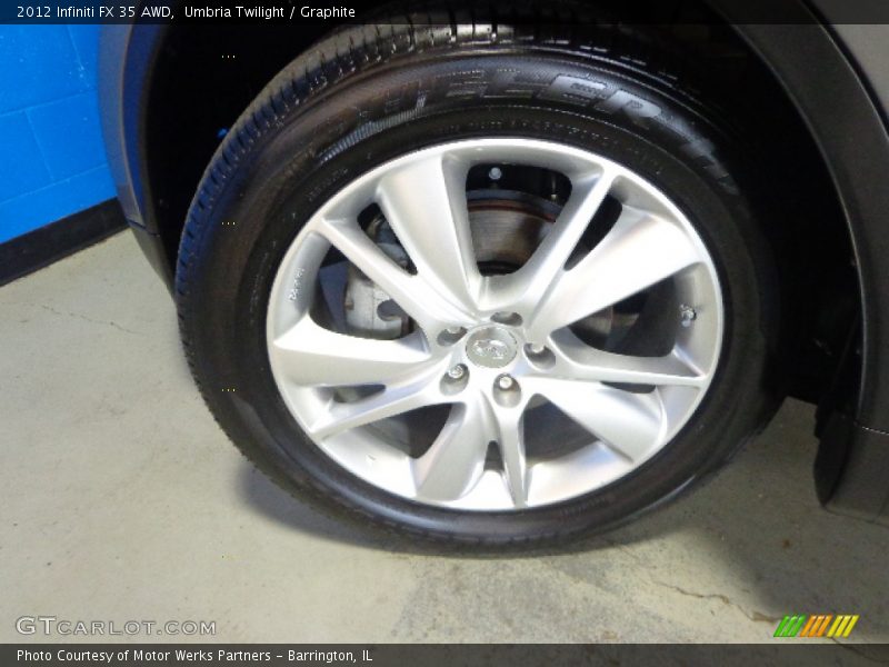 Umbria Twilight / Graphite 2012 Infiniti FX 35 AWD