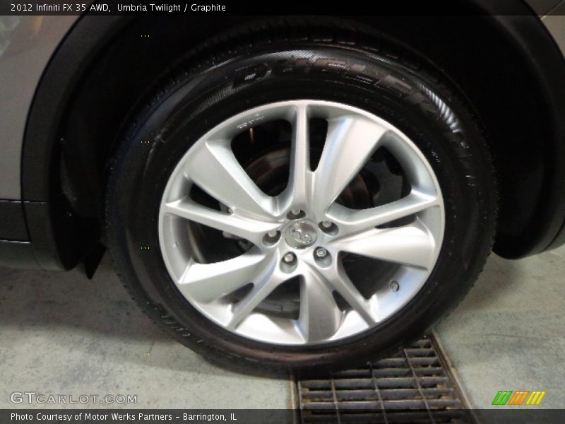 Umbria Twilight / Graphite 2012 Infiniti FX 35 AWD