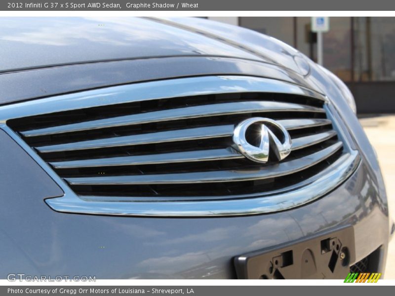 Graphite Shadow / Wheat 2012 Infiniti G 37 x S Sport AWD Sedan