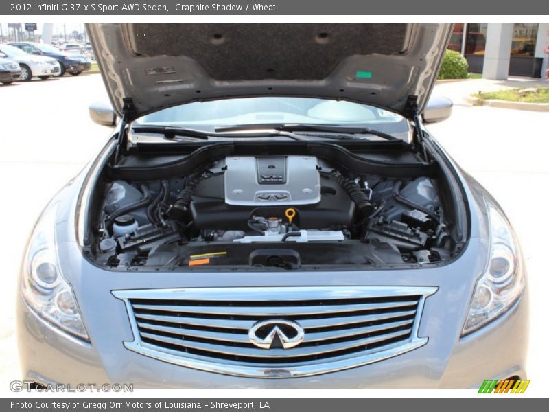 Graphite Shadow / Wheat 2012 Infiniti G 37 x S Sport AWD Sedan
