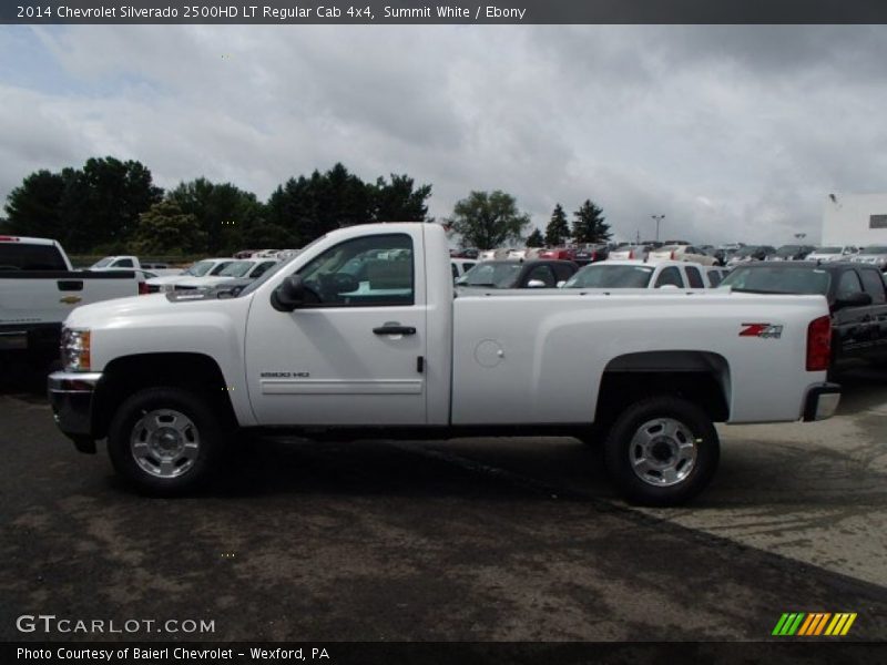 Summit White / Ebony 2014 Chevrolet Silverado 2500HD LT Regular Cab 4x4