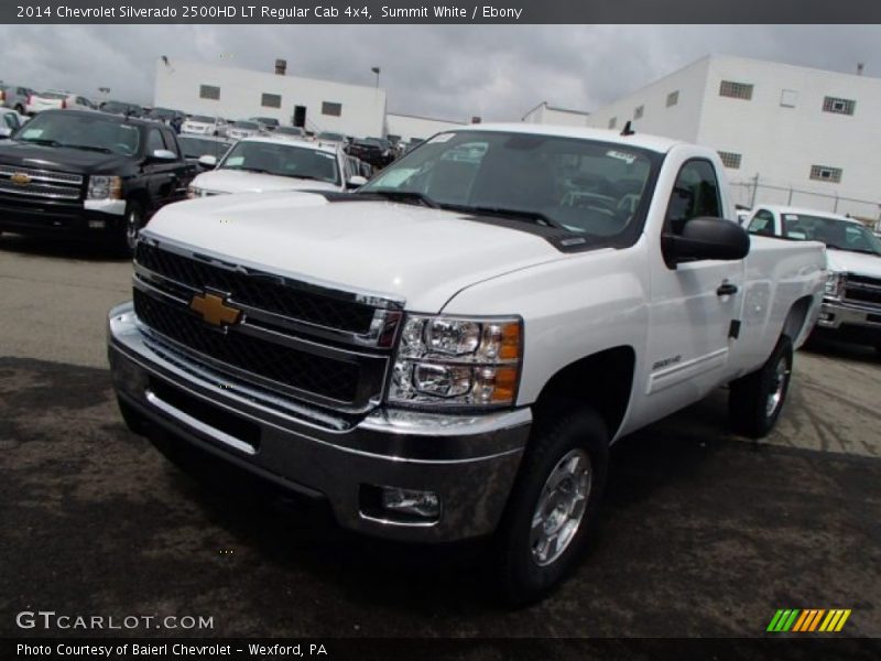 Summit White / Ebony 2014 Chevrolet Silverado 2500HD LT Regular Cab 4x4