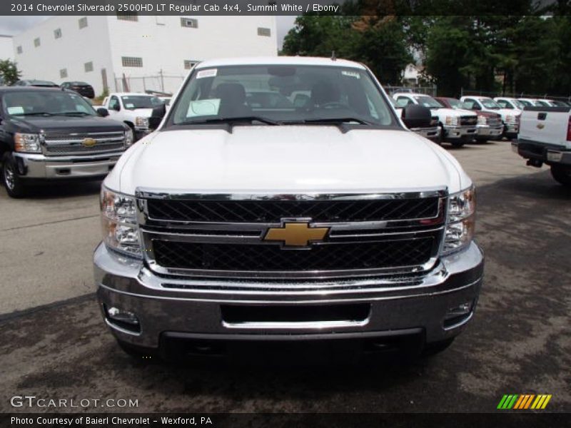 Summit White / Ebony 2014 Chevrolet Silverado 2500HD LT Regular Cab 4x4