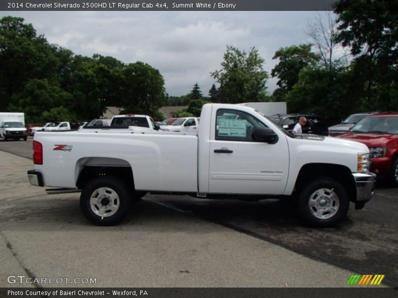 Summit White / Ebony 2014 Chevrolet Silverado 2500HD LT Regular Cab 4x4