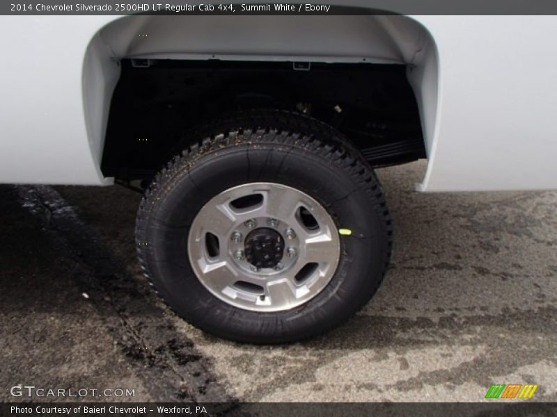 Summit White / Ebony 2014 Chevrolet Silverado 2500HD LT Regular Cab 4x4