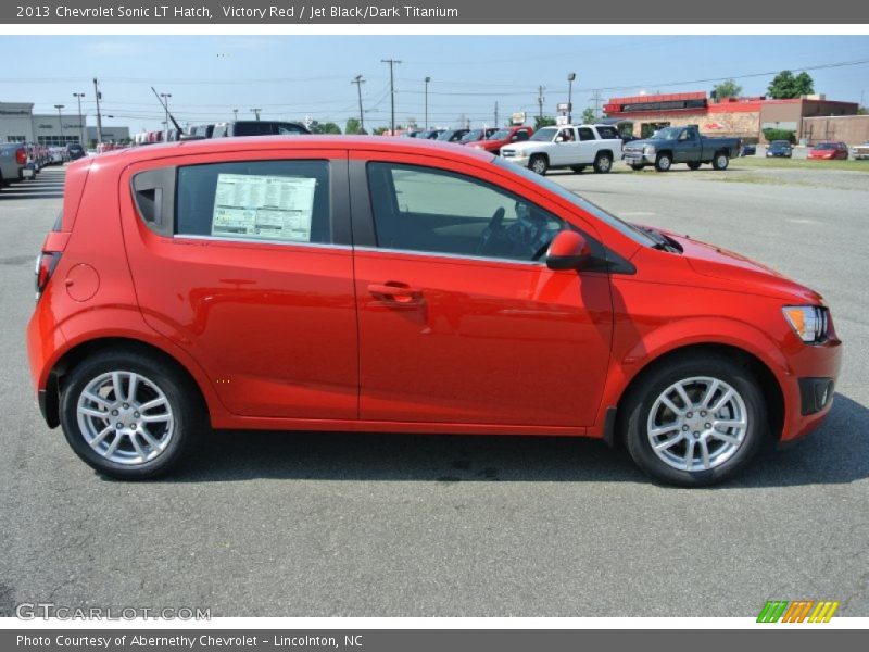  2013 Sonic LT Hatch Victory Red