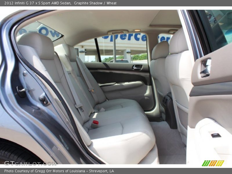 Graphite Shadow / Wheat 2012 Infiniti G 37 x S Sport AWD Sedan