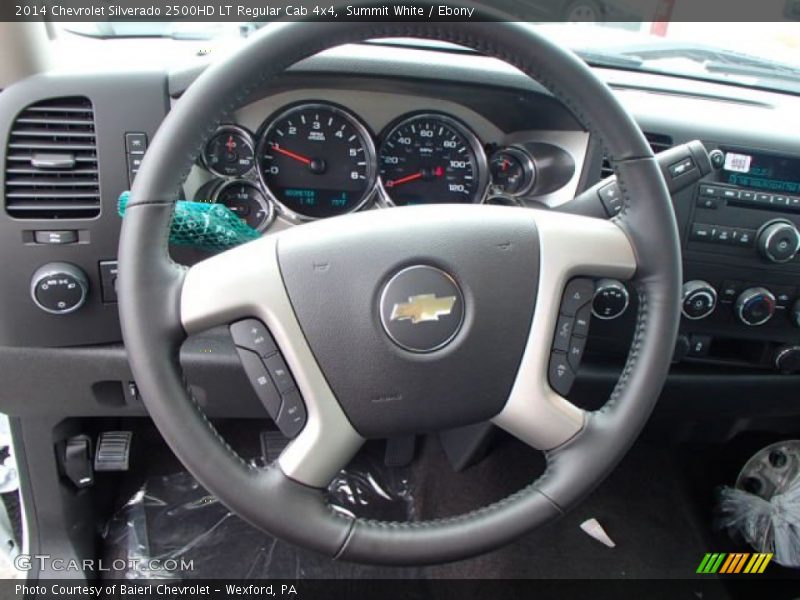 Summit White / Ebony 2014 Chevrolet Silverado 2500HD LT Regular Cab 4x4