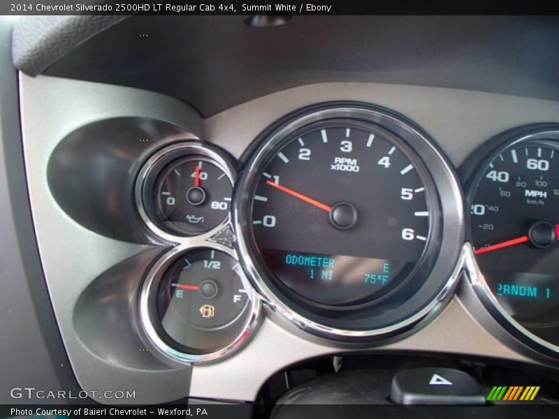 Summit White / Ebony 2014 Chevrolet Silverado 2500HD LT Regular Cab 4x4